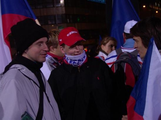 Natáčení reklamy 12.12.05